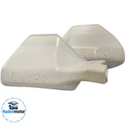 تصویر بادگیر دسته یاماها سفید (جفتی) 