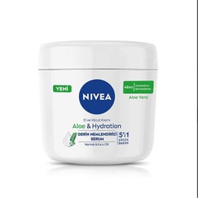 تصویر کرم بدن اورجینال برند Nivea مدل Aloe Vera 400ml کد 772746901 