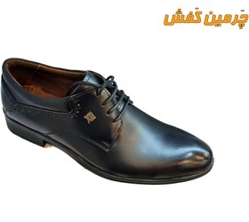 تصویر کفش تمام چرم مردانه دیزل بندی سایز (38 تا 42) کد 20259 + رنگبندی Diesel men's leather shoes