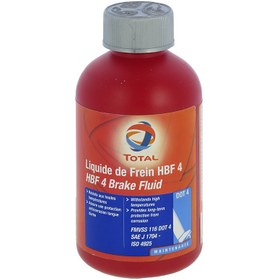 تصویر روغن ترمز خودرو توتال TOTAL مدل Liquide de Frein HBF 4 روغن ترمز خودرو توتال مدل Liquide de Frein HBF 4 حجم 250 میلی لیتر