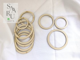 تصویر حلقه چوبی mdf 