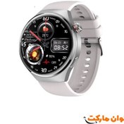 تصویر ساعت هوشمند ویسمی مدل WISME-X16 صفحه گرد با بند استیل 