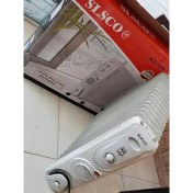 تصویر شوفاژ برقی سلسکو مدل SLS-15FB ۱۵ پره فن دار 