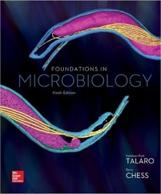 تصویر دانلود کتاب Foundations in Microbiology 9th Edition 