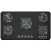 تصویر اجاق گاز شیشه ای بیمکث مدل 2106 T مشکی Bimax 2106T Glass Gas Stove-Black