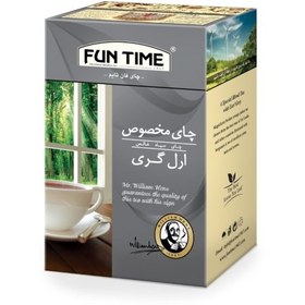 تصویر چای مخصوص با عطر ارل گری پاکتی فان تایم 450 گرمی 