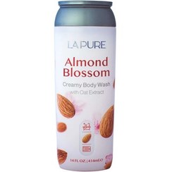 تصویر شامپو بدن کرمی لپیور مدل شکوفه بادام حجم ۴۱۴ میلی لیتر 