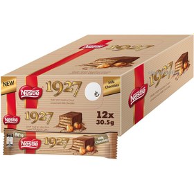 تصویر ویفر 1927 فندقی Nestle 