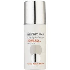 تصویر کرم جوان کننده صورت و گردن ویتامین سی برایت مکس | روشن‌کننده و ضد چروک پوست 