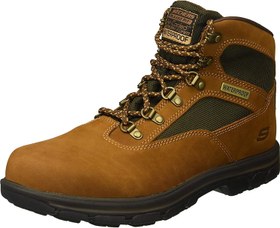 Skechers mens cheap boots bootie