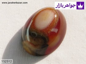 تصویر نگین عقیق باباقوری کد 152512 