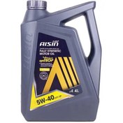 تصویر روغن موتور آیسین 5w40 sp مدل syntech+ تمام سینتتیک حجم چهار لیتر 
