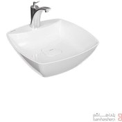 تصویر روشویی روکابینتی لوییزا چینی کرد Luisa Wash Basin