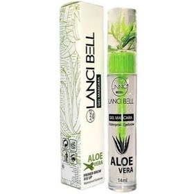 تصویر ژل ابرو ضد آب مدل Aloe Vera حجم 14 میلی لیتر لنسی بل Lanci Bell Aloe Vera Primer Brow Fix Up 14 ml