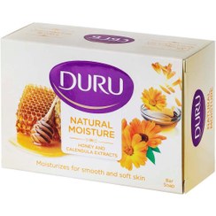 تصویر صابون بهداشتی حاوی عصاره عسل و کالندولا ( گل همیشه بهار ) دورو 120 گرم 