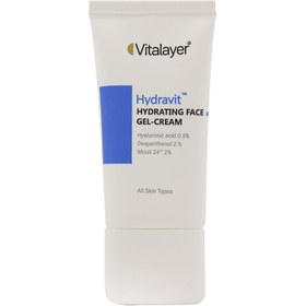 تصویر کرم ژل آبرسان صورت ویتالیر هیدراویت Hydrating Face Gel-Cream Vtalayer