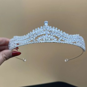 تصویر تاج عروس کد A17 Bridal Tiara Code A17