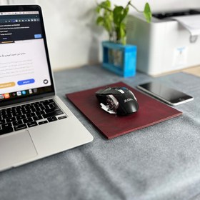 تصویر موس پد چرم طبیعی مدل BHM302 
