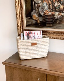 تصویر جا مجله‌ای حصیری 