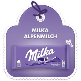 تصویر Milka شکلات شیری 100 گرمی میلکا 