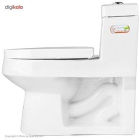 تصویر توالت فرنگی گلسار مدل هلیا 65 توربوجت درجه Toilet Gulsar Helia 65 grade