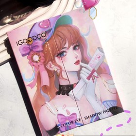 تصویر پالت سایه دخترانه کره ای 