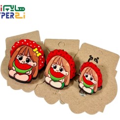 تصویر پیکسل سنجاقی یلدا دختر هندوانه خور 