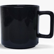 تصویر ماگ سرامیکی مشکی بیگ ماگ مدل 380 