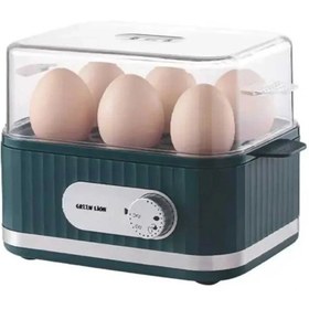 تصویر تخم مرغ پز هوشمند گرین لاین مدل GNSMEGGCKRGN Green Lion Smart Egg Cooker GNSMEGGCKRGN