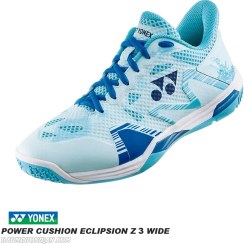 تصویر کفش بدمینتون یونکس YONEX POWER CUSHION ECLIPSION Z3 WIDE-Light Blue 