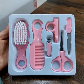 تصویر ست بهداشتی کودک baby care kit - صورتی 