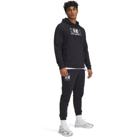 تصویر شلوار راحتی لوگو تری Rival برند under armour Rival Terry Logo Sweatpants