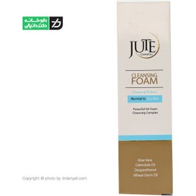 تصویر فوم شستشوی پوست نرمال و خشک ژوت حجم 150 میلی لیتر Jute Normal & Dry Skin Cleansing Foam 150 ml