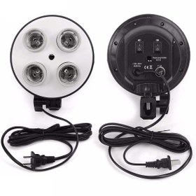 تصویر کیت دو شاخه نور ثابت 4 لامپ Answer Continuous Lighting Kit 4 Lamps 