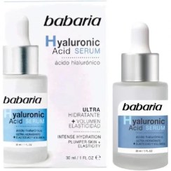 تصویر سرم صورت باباریا مدل Hyaluronic Acid حجم 30 میل Babaria face serum, Hyaluronic Acid model, volume 30 ml