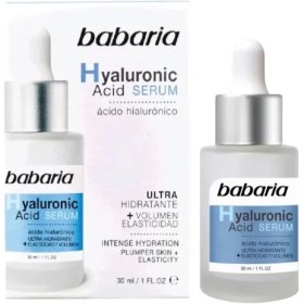 تصویر سرم صورت باباریا مدل Hyaluronic Acid حجم 30 میل Babaria face serum, Hyaluronic Acid model, volume 30 ml