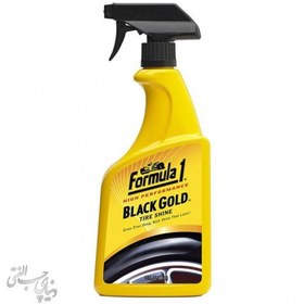 تصویر اسپری واکس لاستیک بلک گلد فرمول ۱ Balck godl tire shine formula 1 Balck godl tire shine formula 1