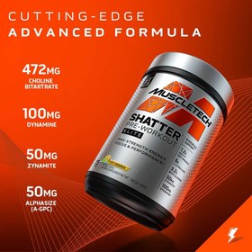 تصویر پمپ شاتر الیت ماسل تک MuscleTech Shatter Elite Pre-Workout