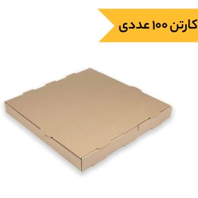 تصویر جعبه مینی پیتزا بدون چاپ ایفلوت 