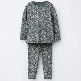 تصویر تیشرت نوزاد آبی نفتی زارا 4174/744/409 