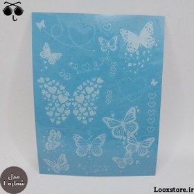 تصویر برچسب تاتو موقت دخترانه شب تاب 