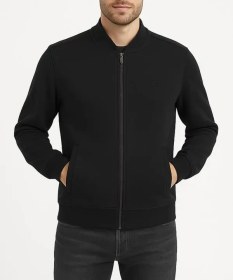 تصویر کاپشن مردانه مشکی سایز M 