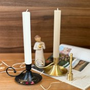 تصویر شمعدان کلاسیک برنجی 