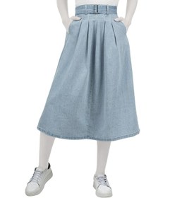 تصویر دامن بلند نخی زنانه جوتی جینز مدل 51742112 