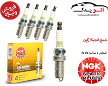 تصویر شمع انجیکا سوزنی پلاتینیوم پایه بلند 5018-LFR5AGP مناسب تقویت - سیتروئن C5 