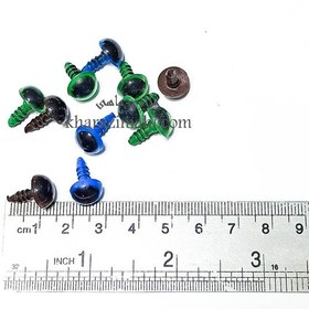 تصویر چشم عروسک پیچی سایز10میل{بدون واشر} 