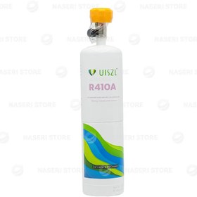 تصویر گاز R410a یوزل با وزن خالص 680 گرم UISZL 410a Gas small can