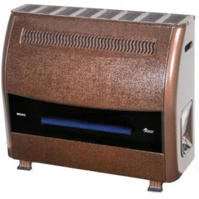 تصویر بخاری گازی ایران شرق 12500مدل افروز AF125 قهوه ای 