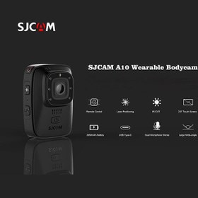 تصویر دوربین اکشن ورزشی اس جی کم Sjcam A10 1296p Body Camera Sjcam A10 1296p Body Camera