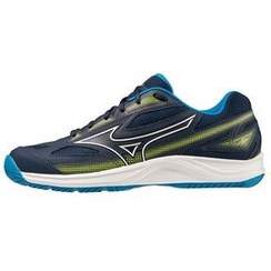 تصویر Mizuno کفش تنیس بانوان آبی نیروی دریایی 61GA234014 شات 4 AC 